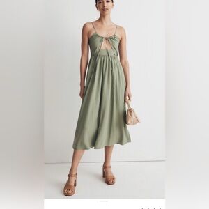 Cut-Out Cami Midi Dress